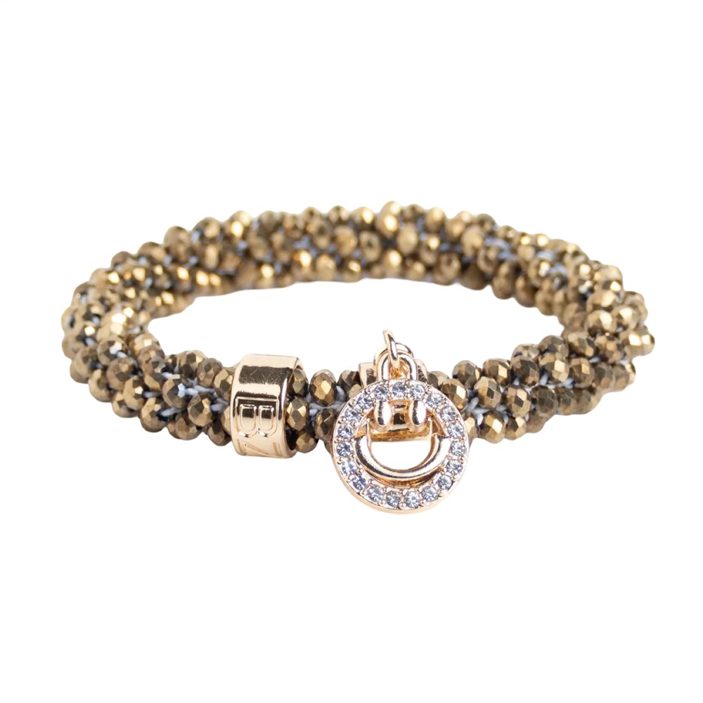 Beadz Lux - Gold smiley