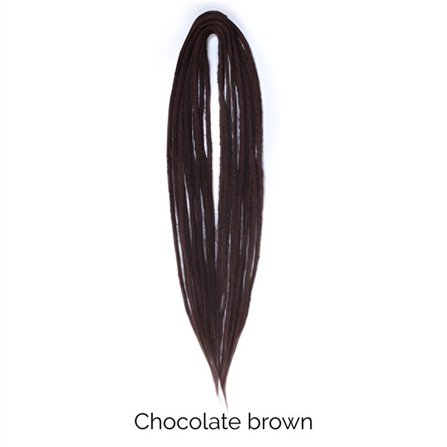 Double ended - Chocolate brown