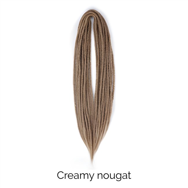 DE dreads - Creamy nougat (10 stuks)