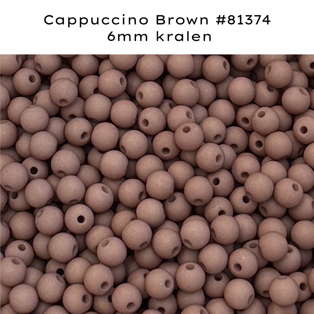 6mm Cappuccino Brown