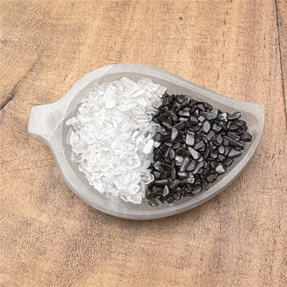 Seleniet schaaltje - Met steentjes