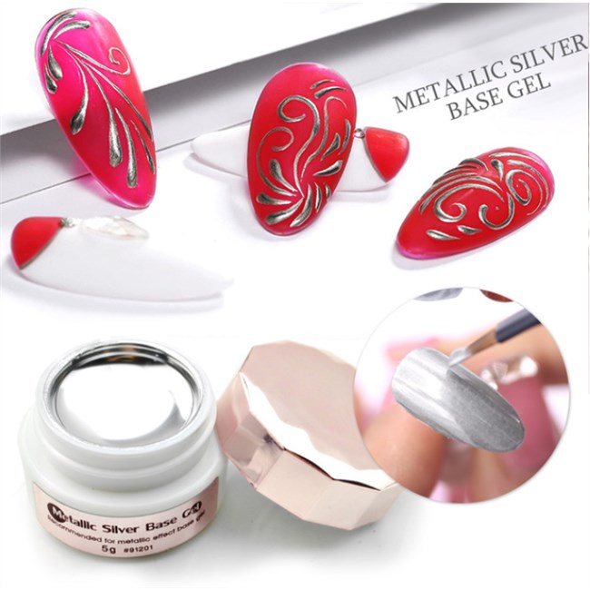 Nagel gel - Metallic paint