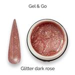 Glitter Dark Rose - 15ml