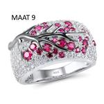 Ring Boom roze - Maat 9