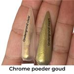 Chrome poeder 10ml - Goud