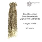 Boho box dreads - Lightbrown to blonde