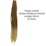 SE 10 stuks - Lichtbruin/blond (ombre)