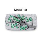 Ring Boom groen - Maat 10