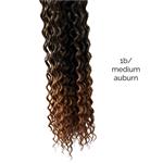 Curly ends 10 stuks - 1b/medium auburn