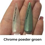 Chrome poeder 10ml - Groen