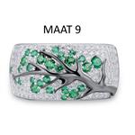 Ring Boom groen - Maat 9